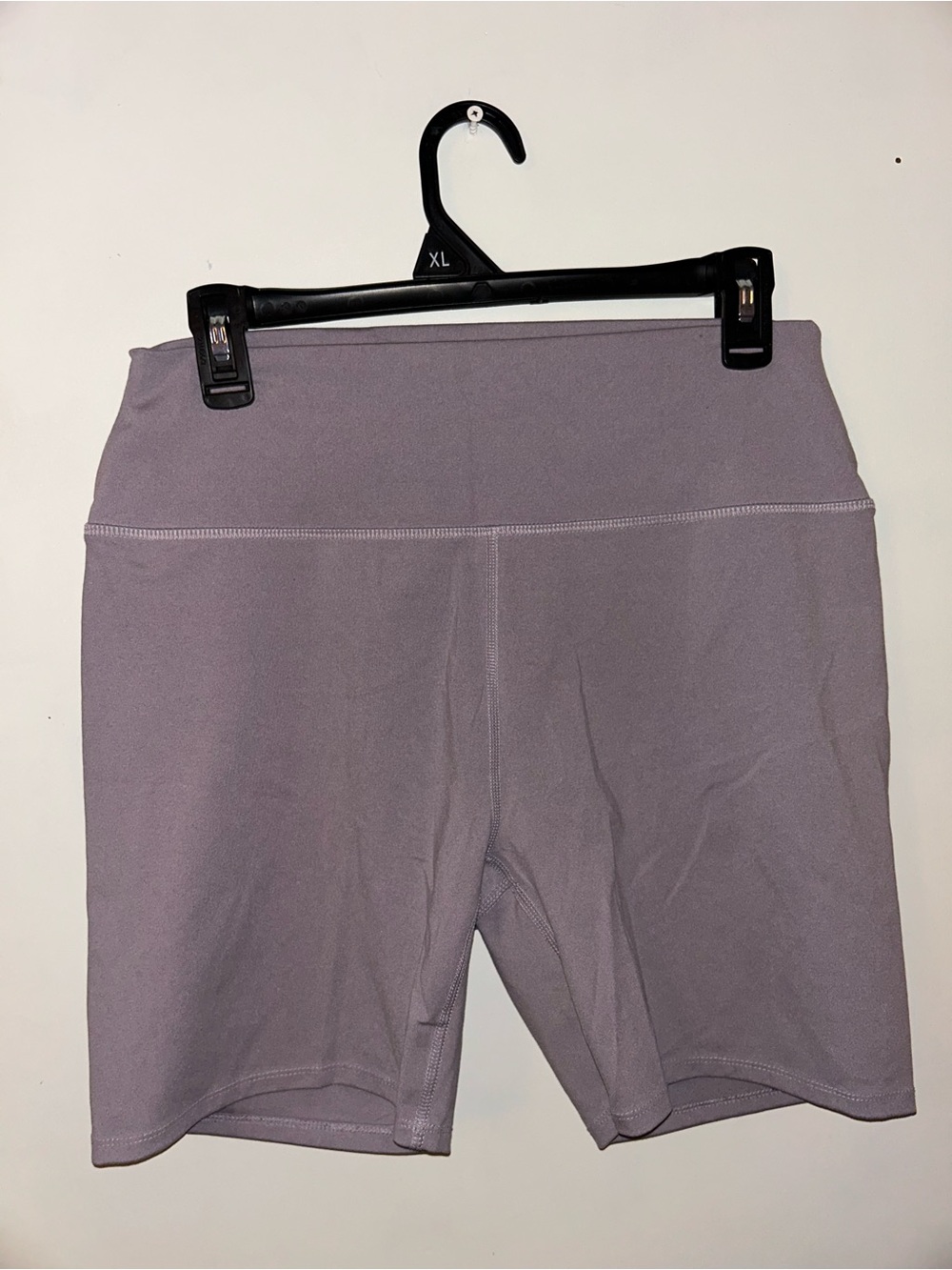RBX Lavender High-Waist Bike Shorts